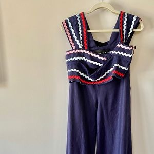 PAPER LONDON CROP TOP & PANTS SET